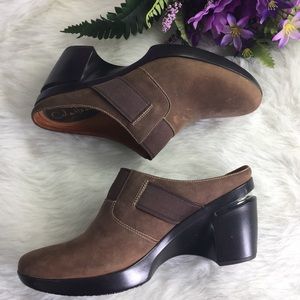 Cole Haan Slip in Open Back Heeled Mules
